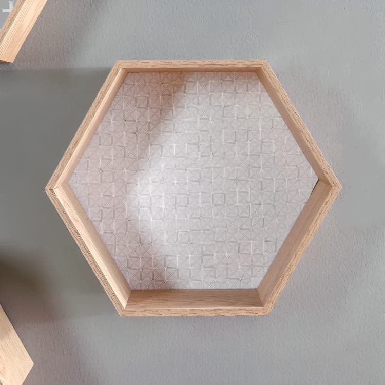 Hexagon devor bezagi yig'ish tizimi
